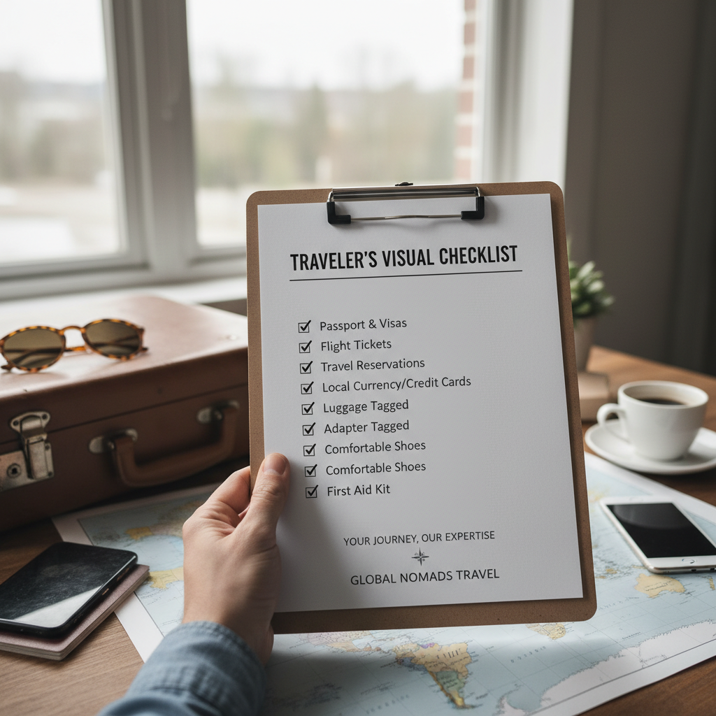 checklist viaje agencia murcia