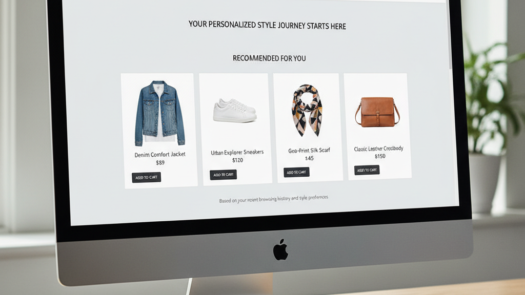 Página web con recomendador IA