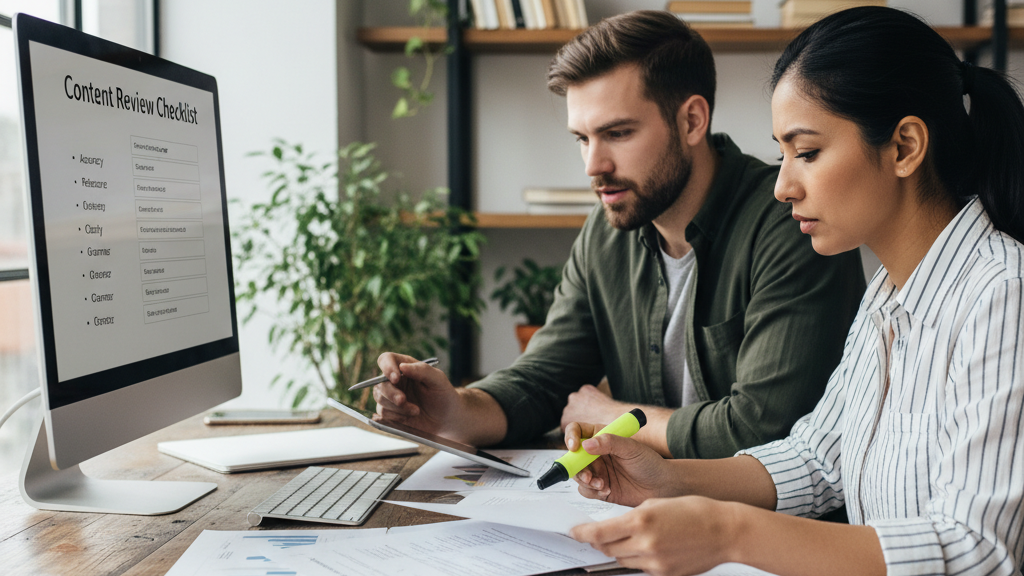 Checklist de revisión SEO checkout revisión seo