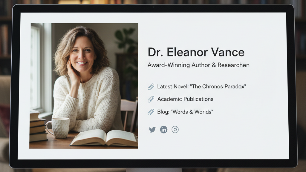 Autor con credenciales perfil de autor experto para contenido Gemini