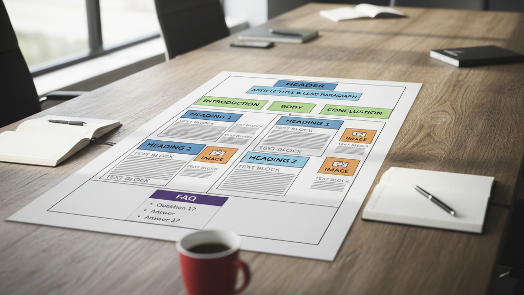 Estructura de un artículo SEO optimizado Estructura de artículo SEO optimizado