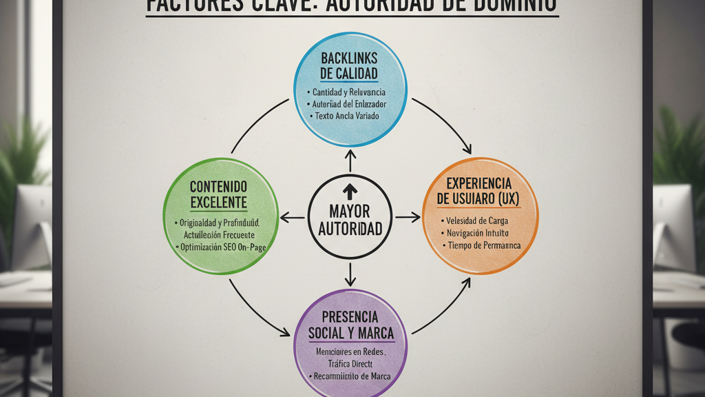 Factores que influyen en la autoridad de un dominio Factores de autoridad de dominio