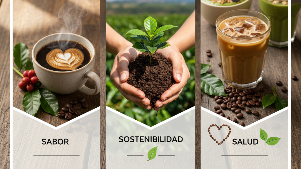 Infografía beneficios Café Selecto
