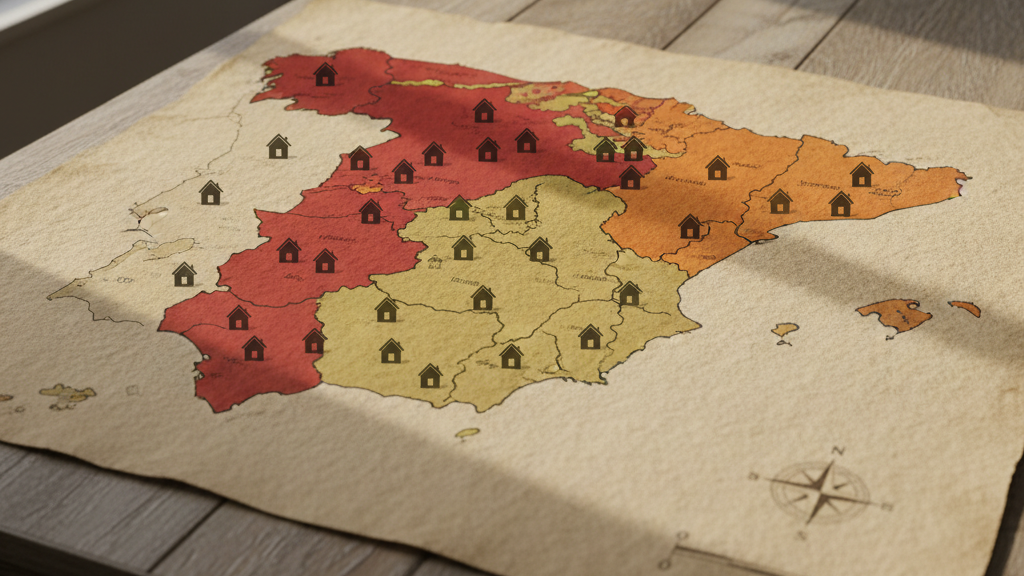 normas para alquileres e IRPF mapa zonas tensionadas