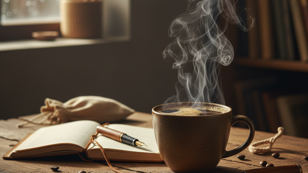 café de temporada taza aromática