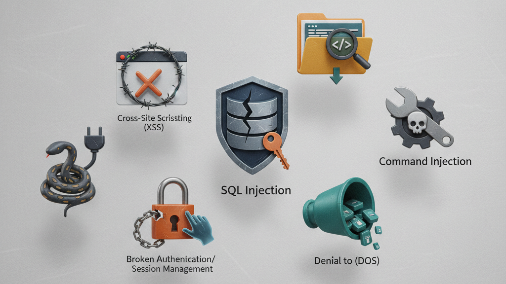 Mapa de amenazas web Mapa de amenazas y ataques comunes a aplicaciones web