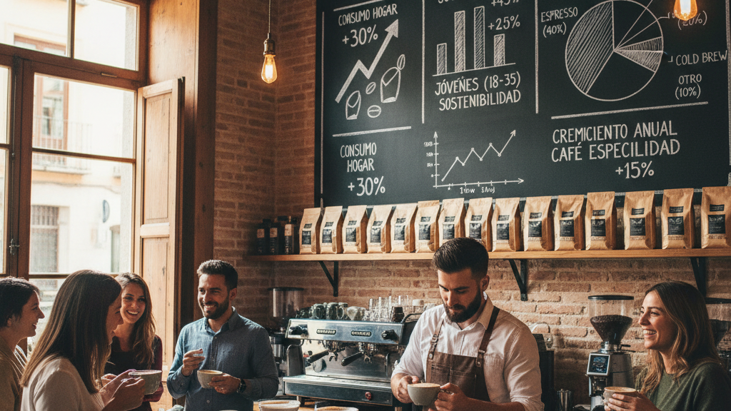 Consumo de café de especialidad en España