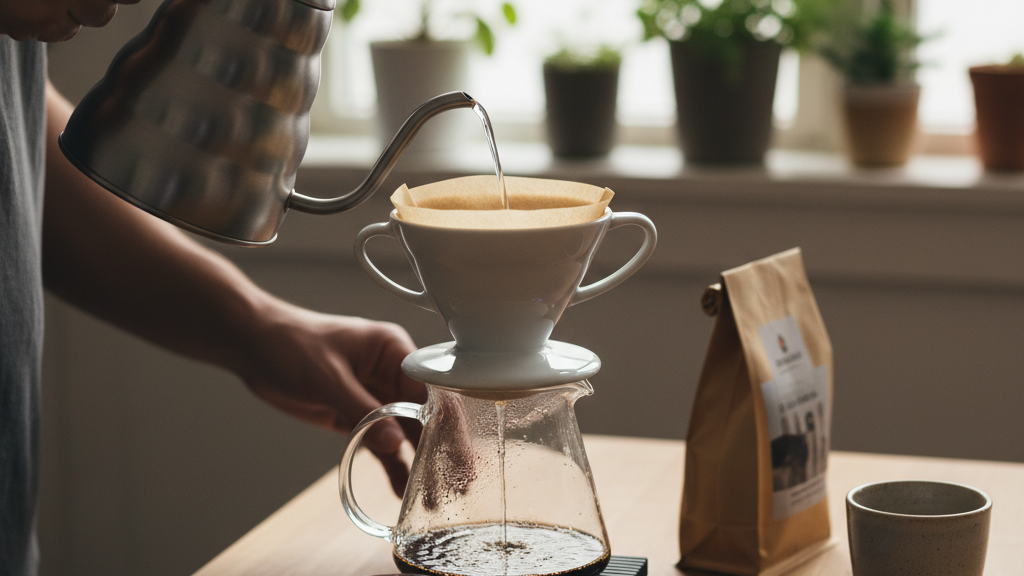 Preparación filtrada con V60