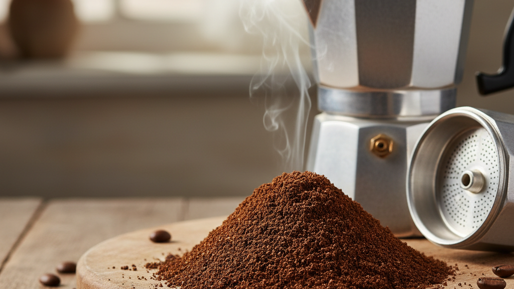 Café molido para cafetera Moka