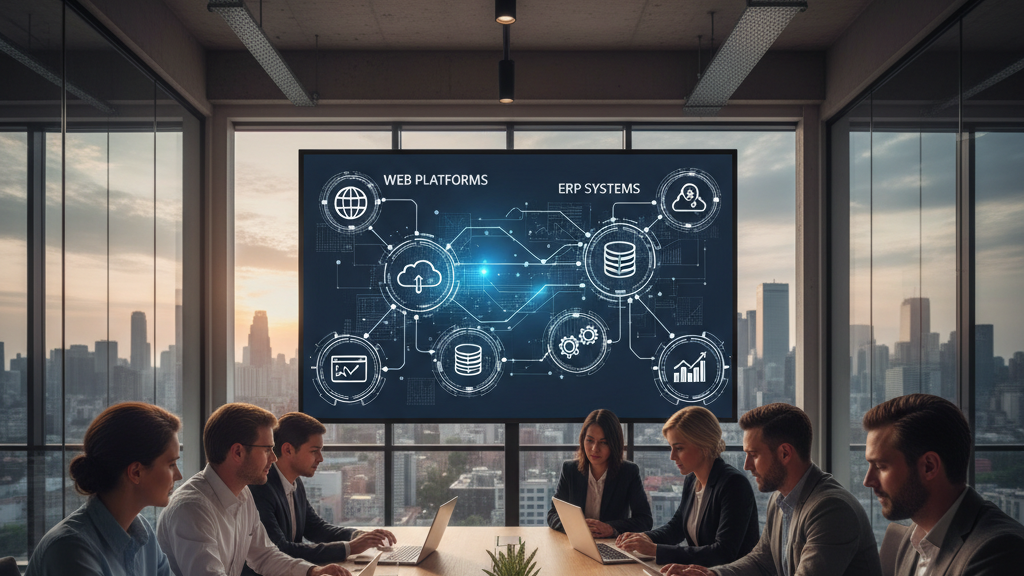 Plataformas web y ERP