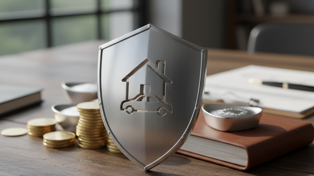 Imagen que muestra escudo protegiendo bienes personales al crear una sociedad limitada