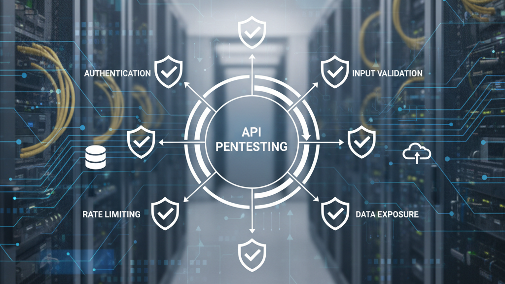 Definición de pentesting API Diagrama que explica qué es el pentesting de APIs y su relevancia en 2025‑2026