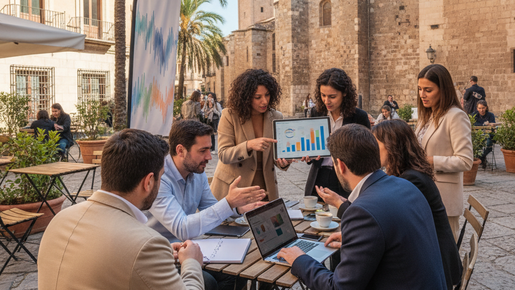 Coste medio SEM Gráfica de barras que muestra el coste medio de campañas SEM en Murcia, comparando paquetes de Vértigo Marketing