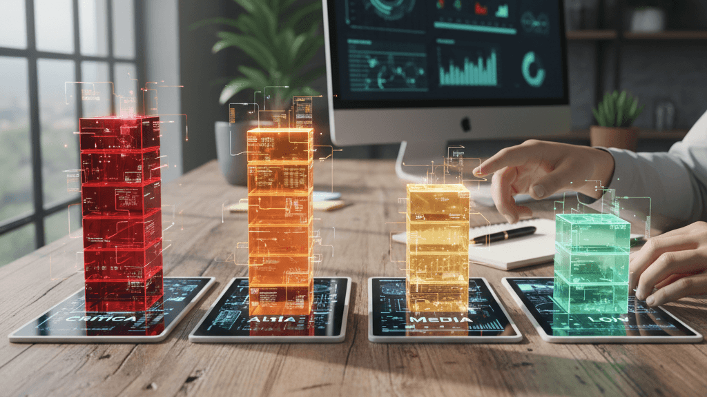 Priorizar severidades Guía para leer y priorizar severidades críticas, altas, medias y bajas en un informe de pentesting