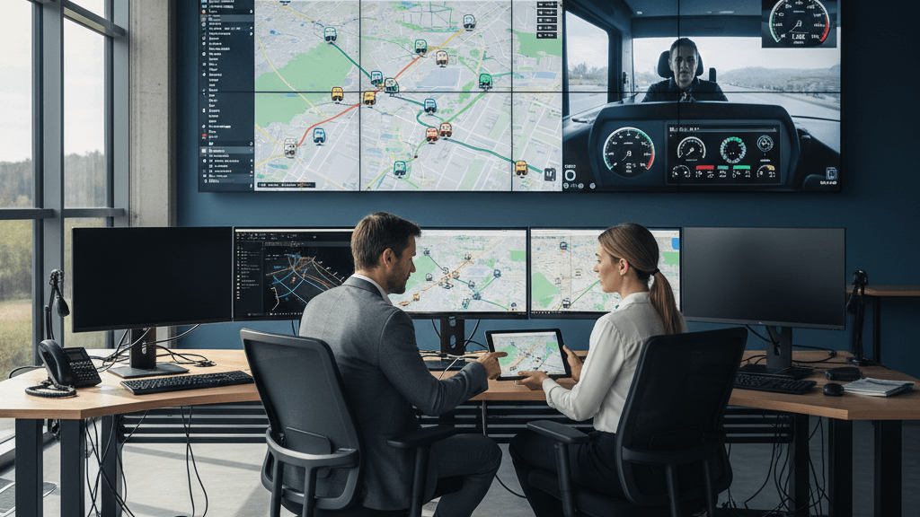 Monitoreo de conductores Monitoreo en tiempo real del conductor para operadores logísticos